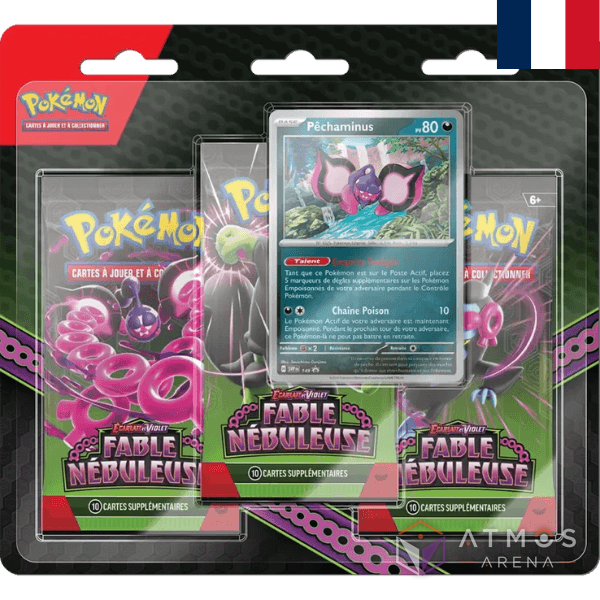 Pokémon : EV6.5 - Fable Nébuleuse - Tripack - FR