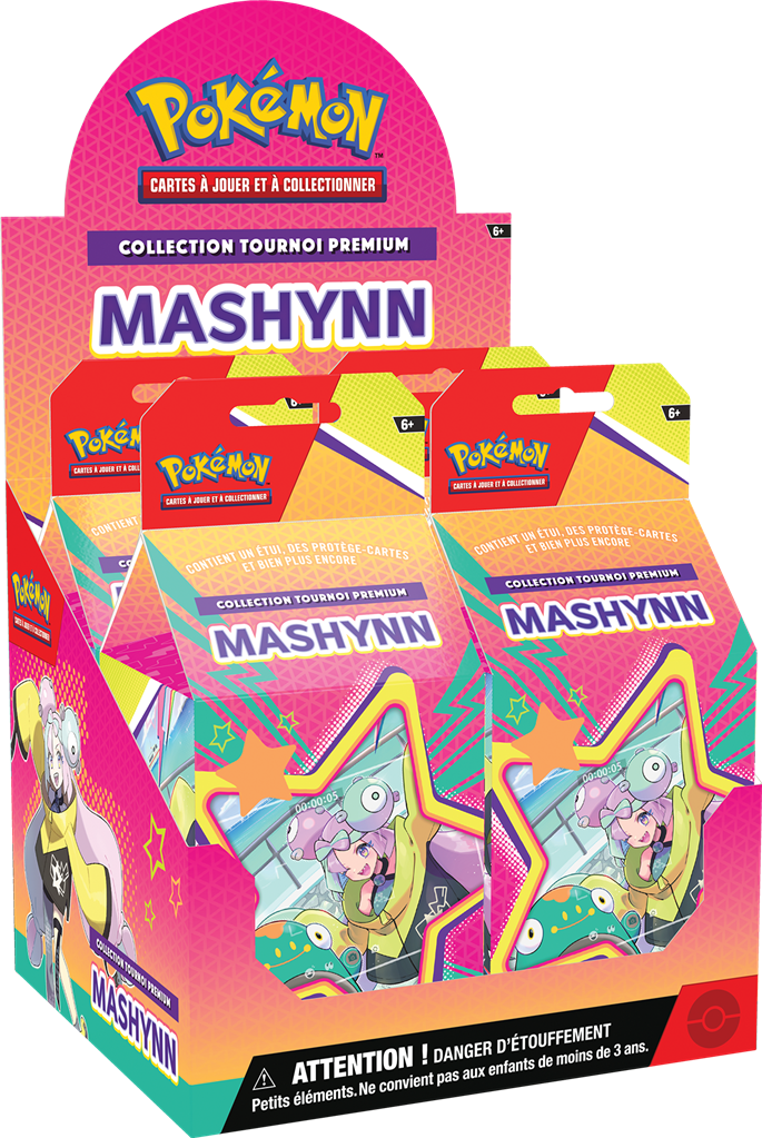 Pokémon : Collection Tournoi Premium Mashynn - Display
