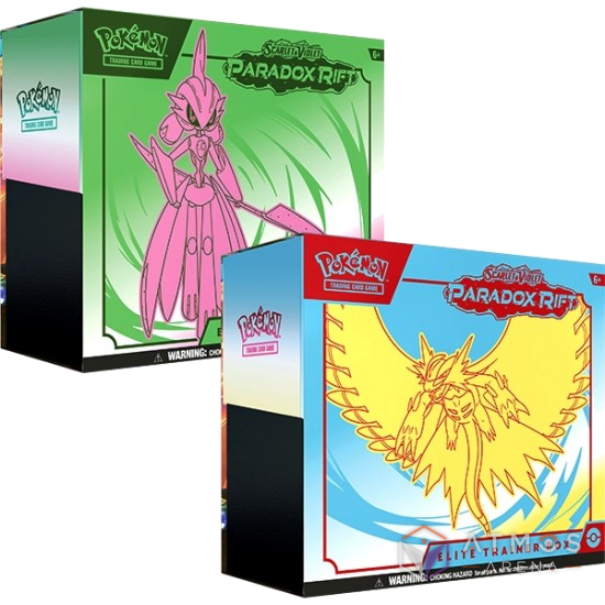 EN - Pokémon : EV04 Faille Paradoxe - ETB Coffret Dresseur d'Élite