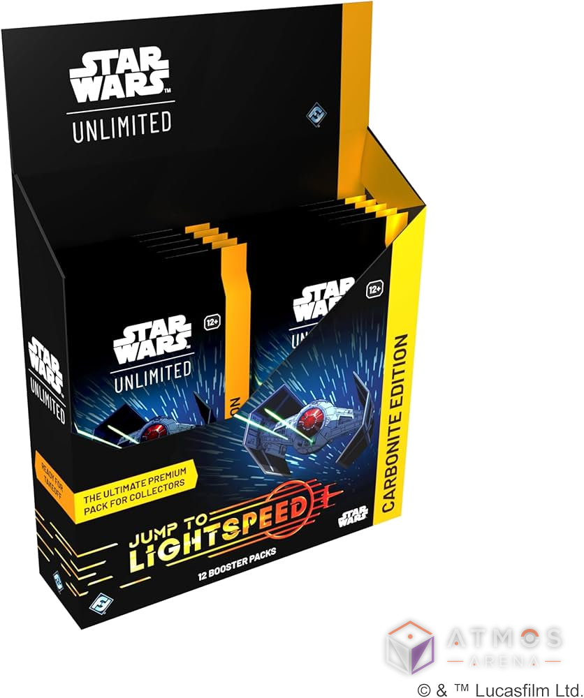 Star Wars Unlimited : Carbonite Edition Jump to Lightspeed - Display 12 boosters