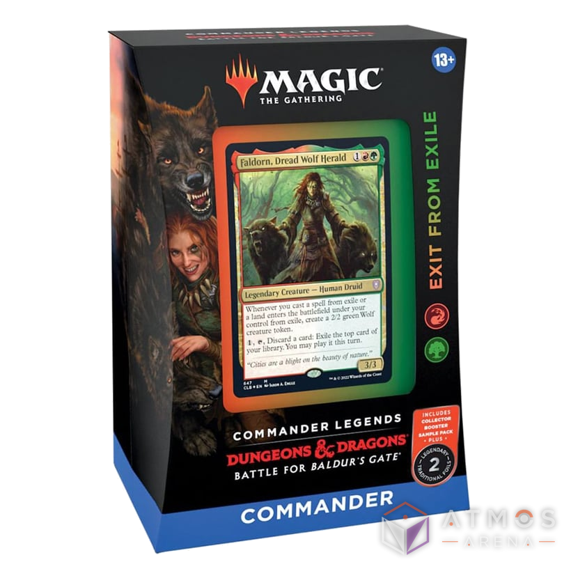 commander legendes magic dungeons & dragons ble pte baldur