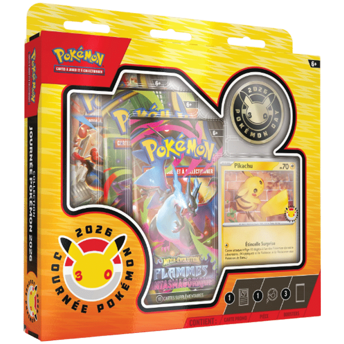 Coffret Journée Pokémon 30 ans - FR