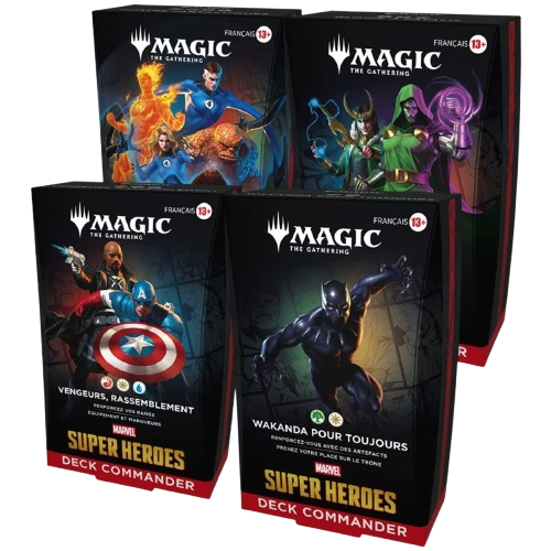 Deck Commander - Marvel Super Heros - FR