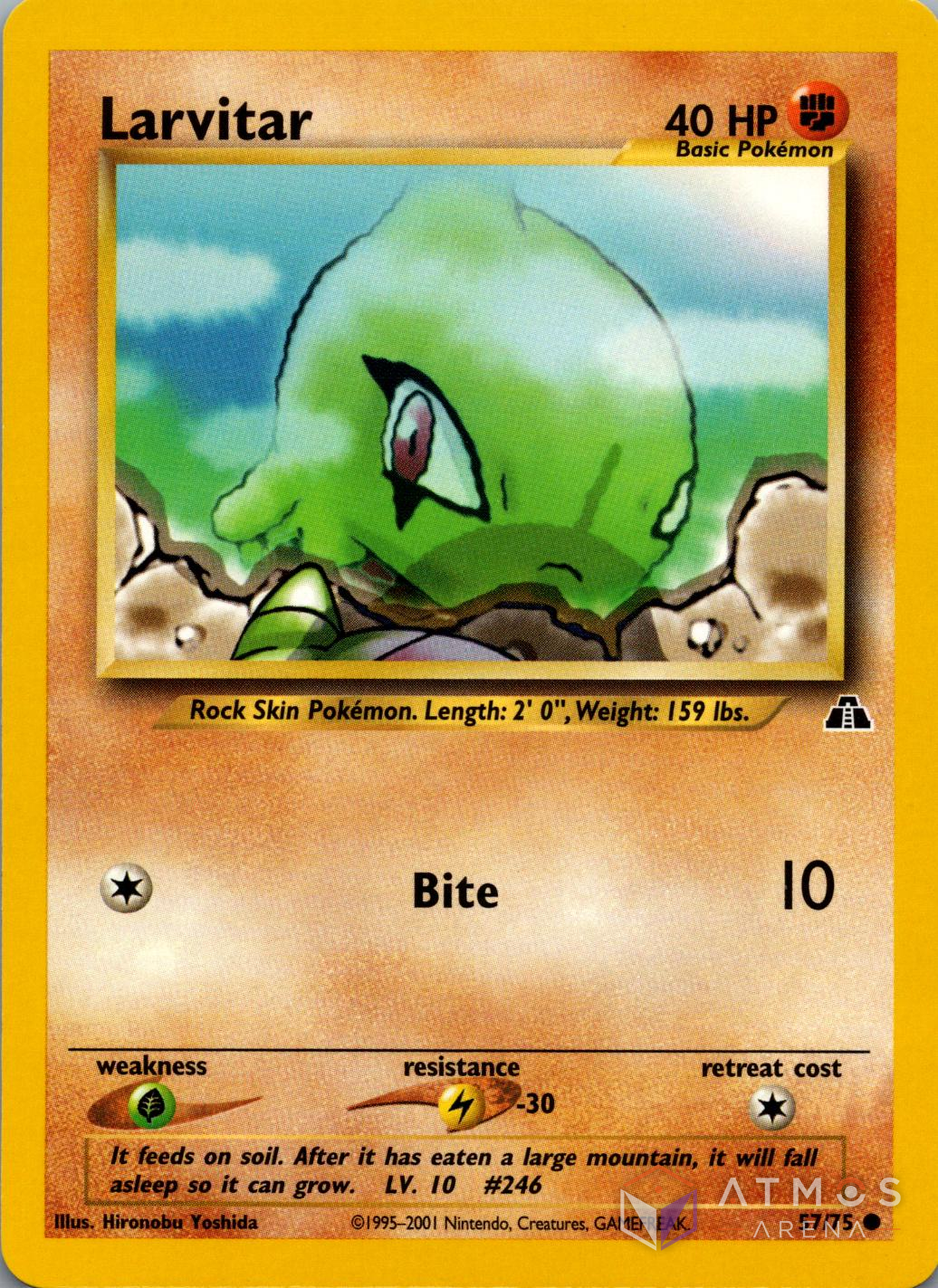 EN - Larvitar (NDI 57) [MINT]
