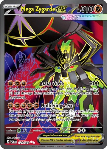 FR - PG - ME03 : Méga-Zygarde ex 104/088 - Mint - Pokémon