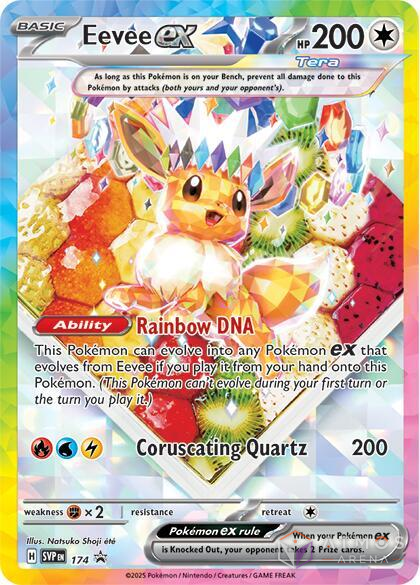FR - PG - SVP : Évoli ex SVP 174 - Mint - Pokémon