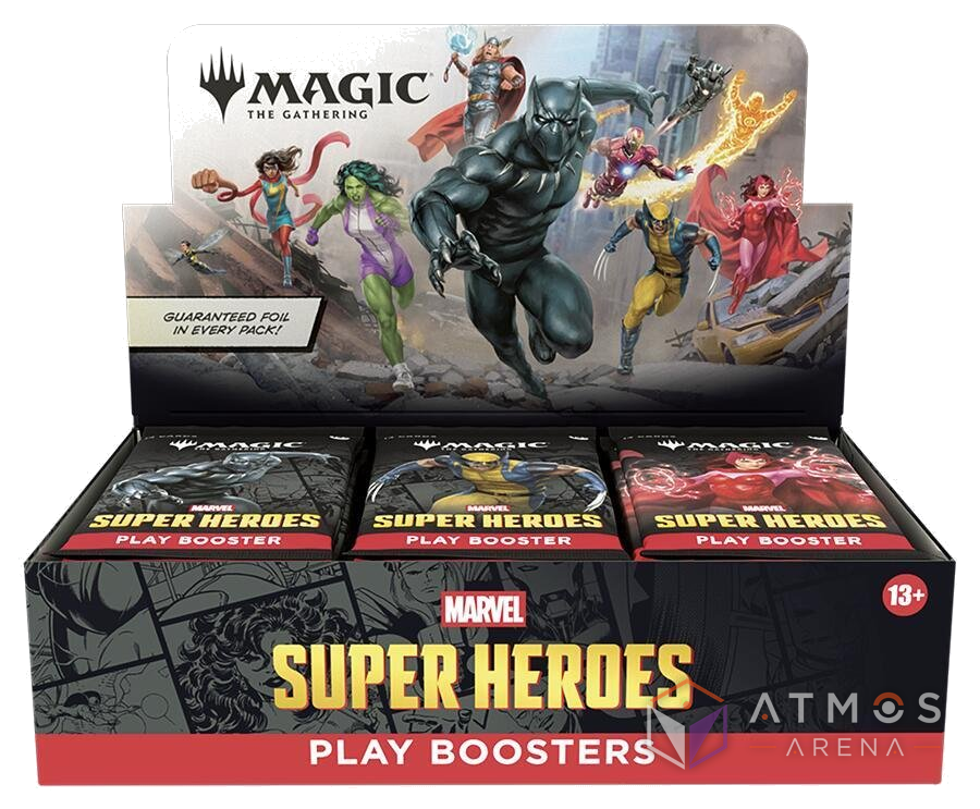FR - Marvel Super Heroes : Play Booster Display - MTG