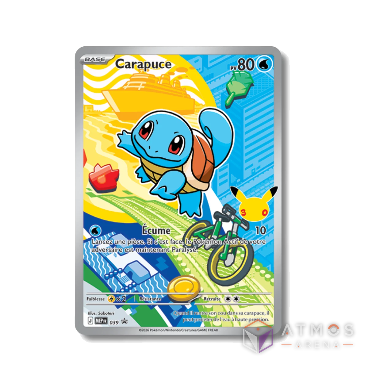 FR - PG - MEP : Carapuce MEP 039 - Mint - Pokémon