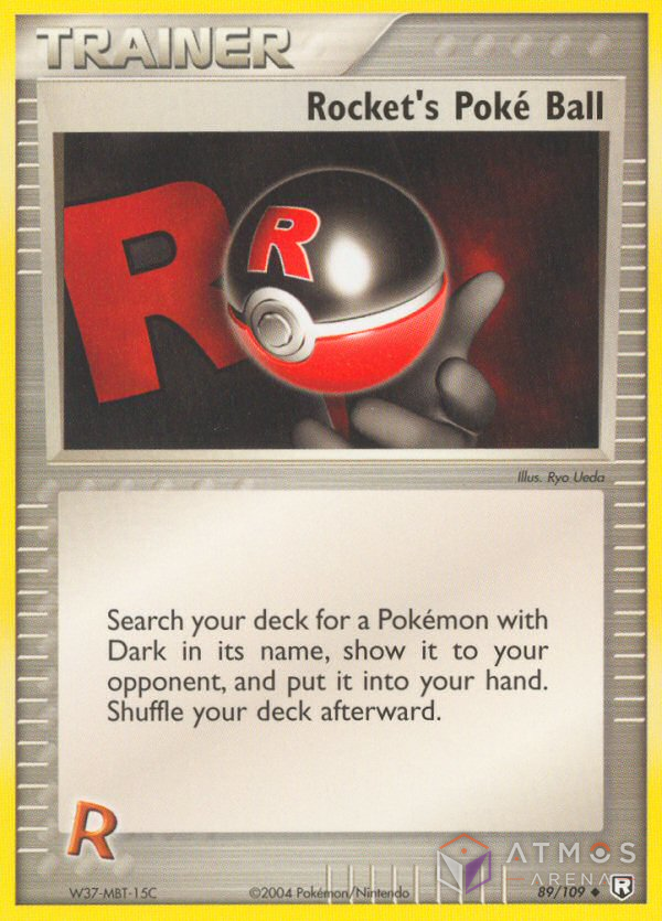 EN - Rocket's Poké Ball (TRR 89) (MINT)