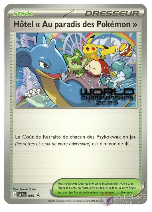 FR - Hôtel « Au paradis des Pokémon » (SVP 224) - MINT