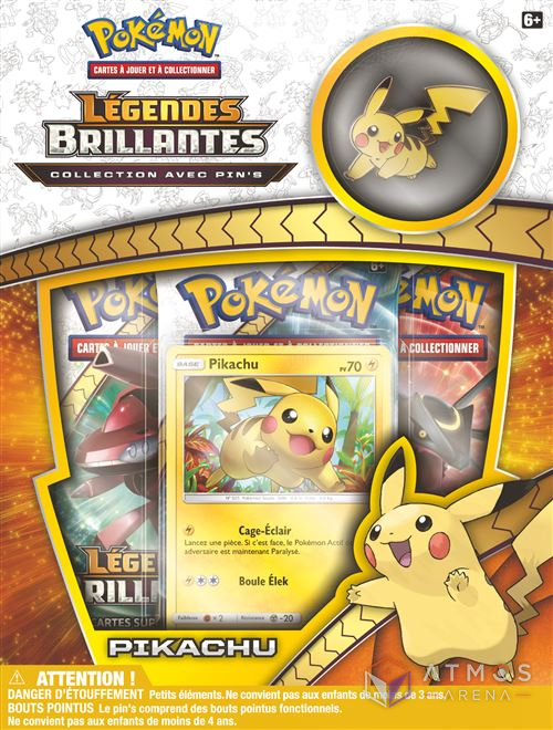 Pokémon Q126 : DELUXE pin box (5 boosters + pins)