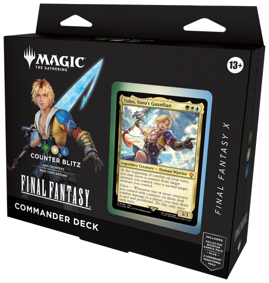 Magic the Gathering - Final Fantasy Commander Deck Tidus FR