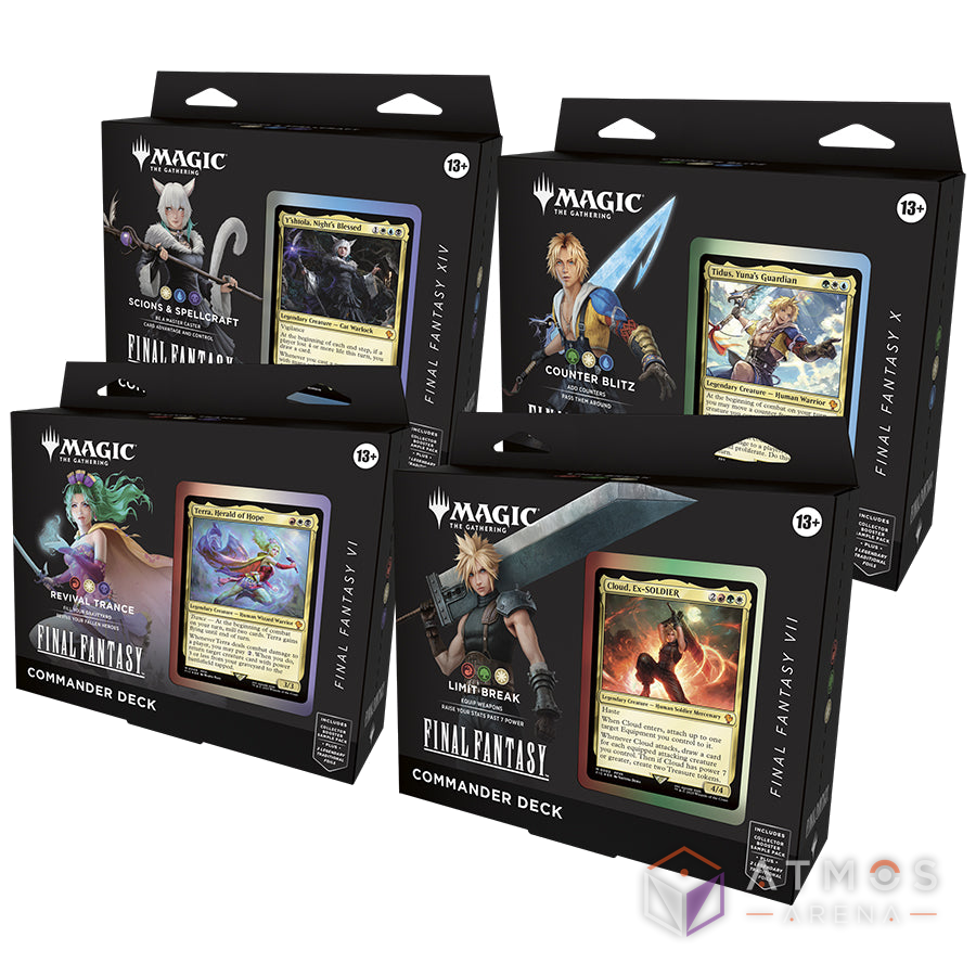 EN - Final Fantasy - Commander Deck Display - MTG