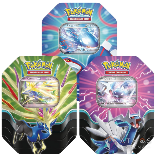 Pokémon : Pokebox Février 2025 - Kyogre, Xerneas et Dialga
