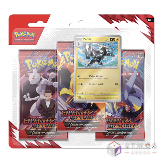 FR - Rivalités Destinées - EV10 - Tripack - Pokémon