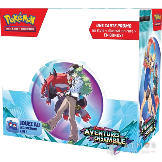 FR - Aventures Ensemble - EV09 - Display avec carte promo - Pokémon