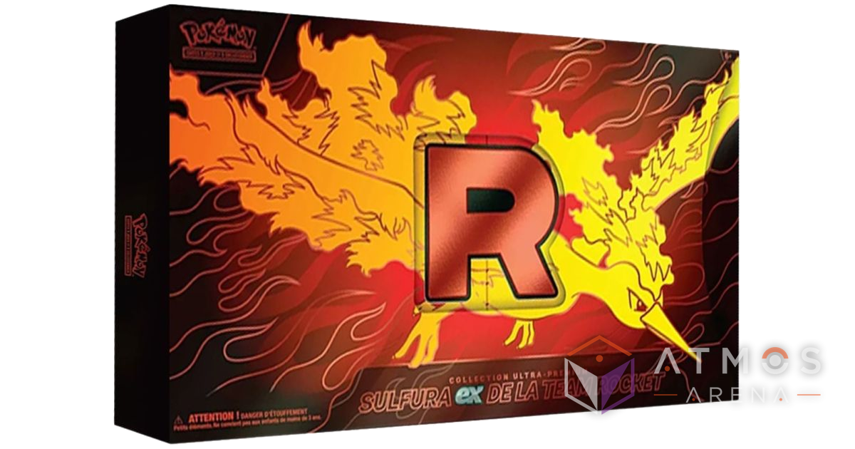FR - Collection Ultra Premium (UPC) Sulfura ex de la Team Rocket -  Pokémon