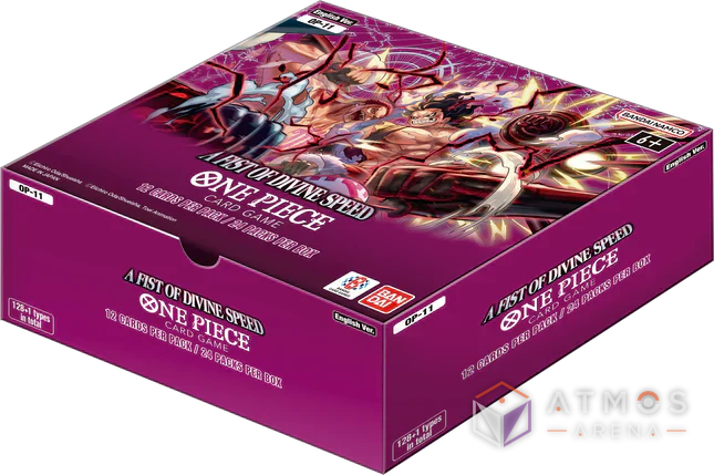 EN - OP11 : Fist of Divine Speed - Booster - One Piece