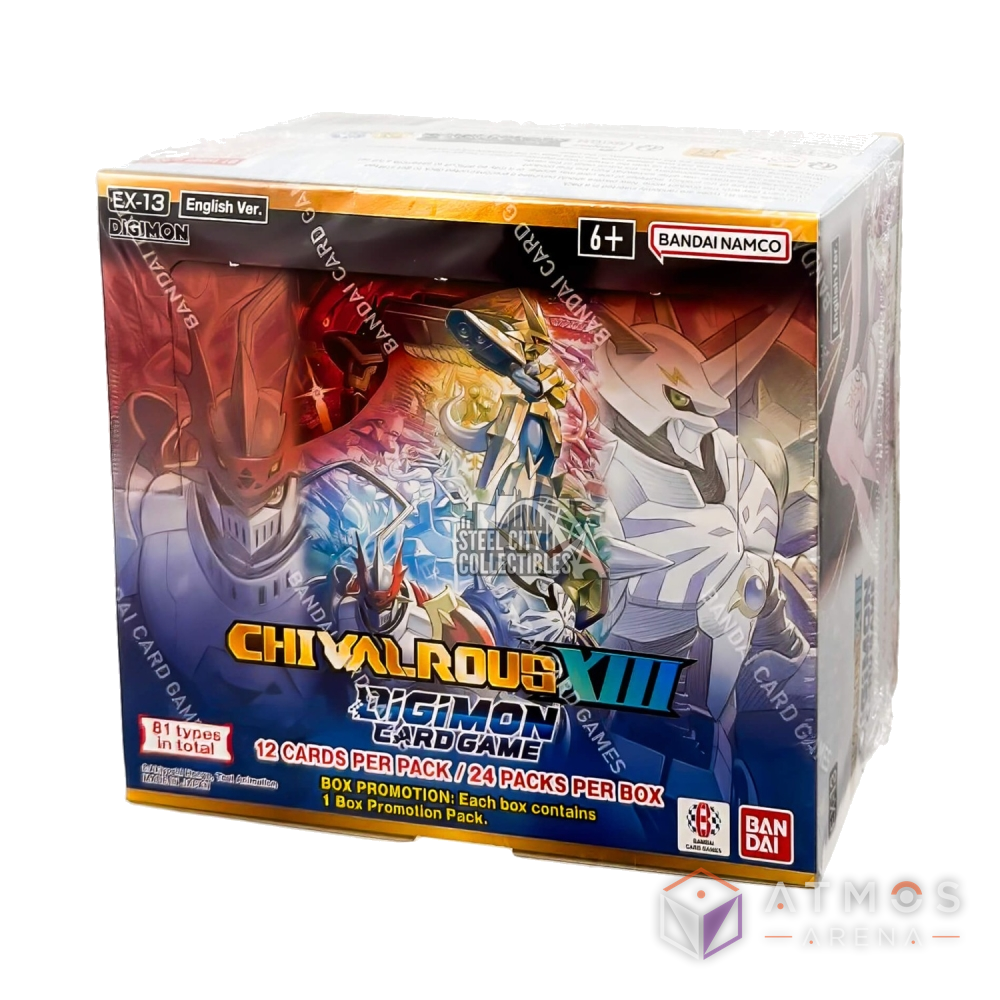 EN - EX-13 : Chivalrous XIII - Extra Booster Display - Digimon
