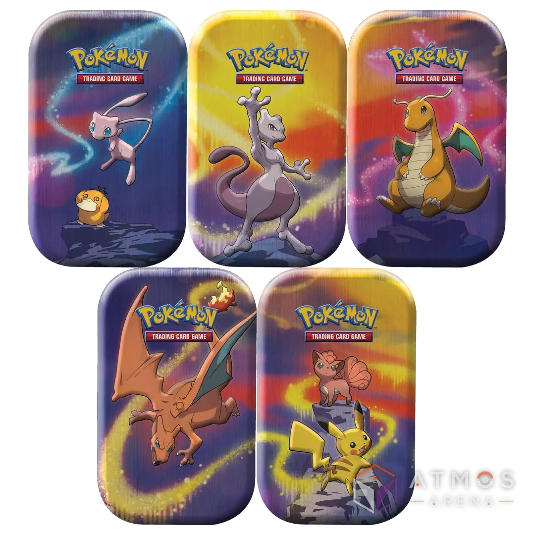 FR - Pouvoir de Kanto - Mini Tin - Pokémon (design aléatoire)
