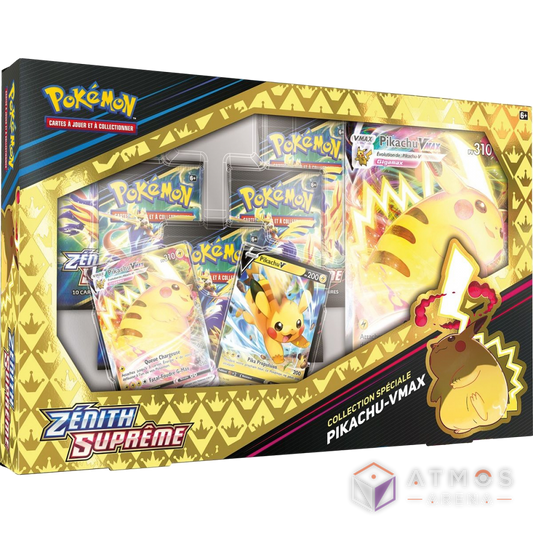 Pokémon : EB12.5 - Coffret 5 Boosters Pikachu VMax