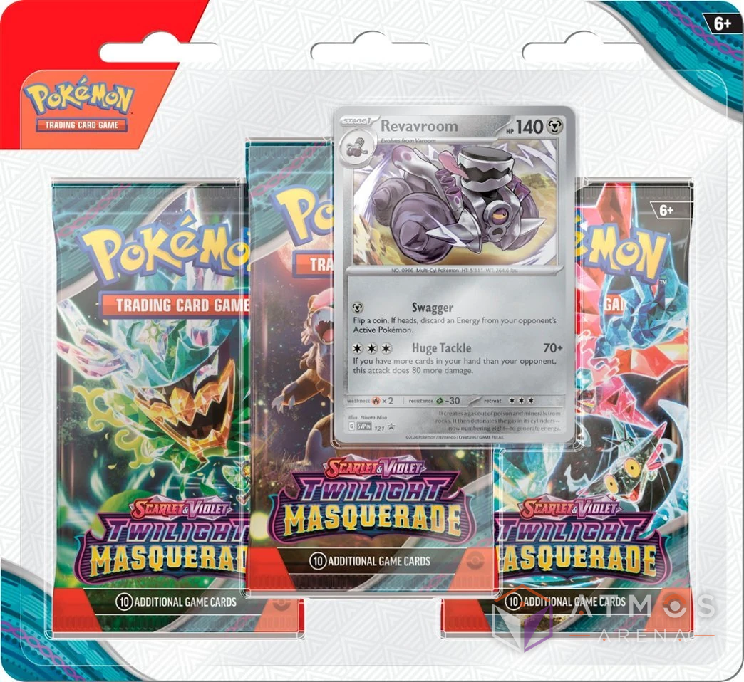 FR - Mascarade Crepusculaire - EV06 - Tripack - Pokémon