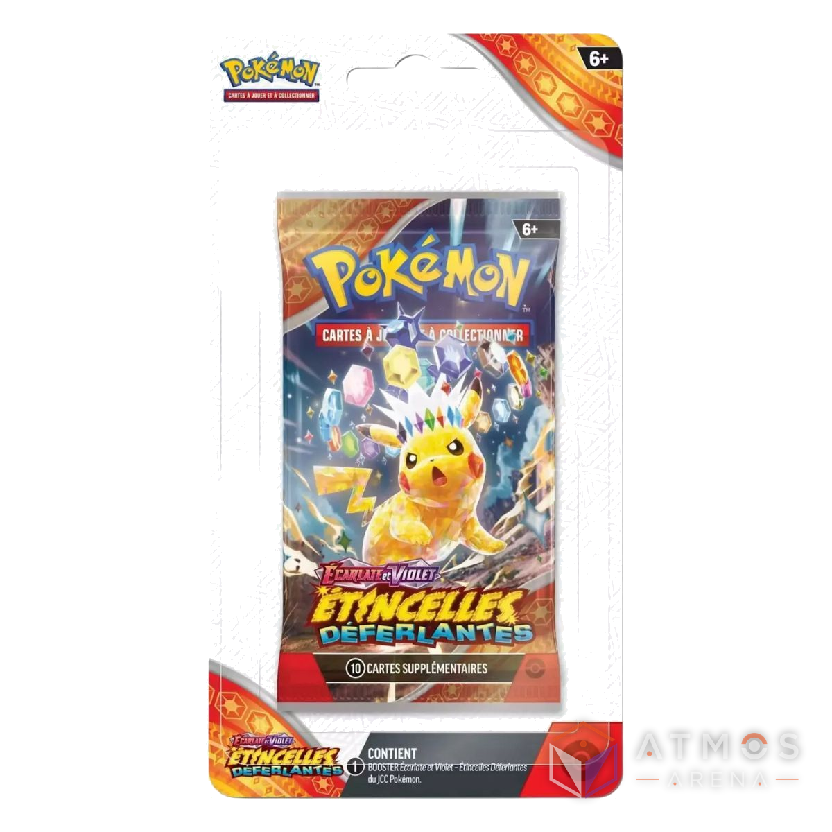 Pokémon : EV08 Étincelles Déferlantes - Booster Blister
