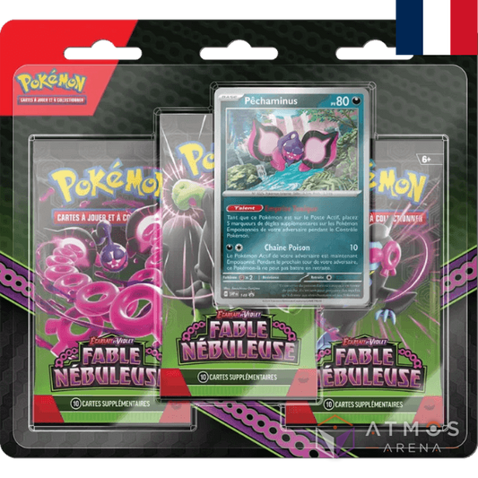Pokémon : EV6.5 - Fable Nébuleuse - Tripack - FR