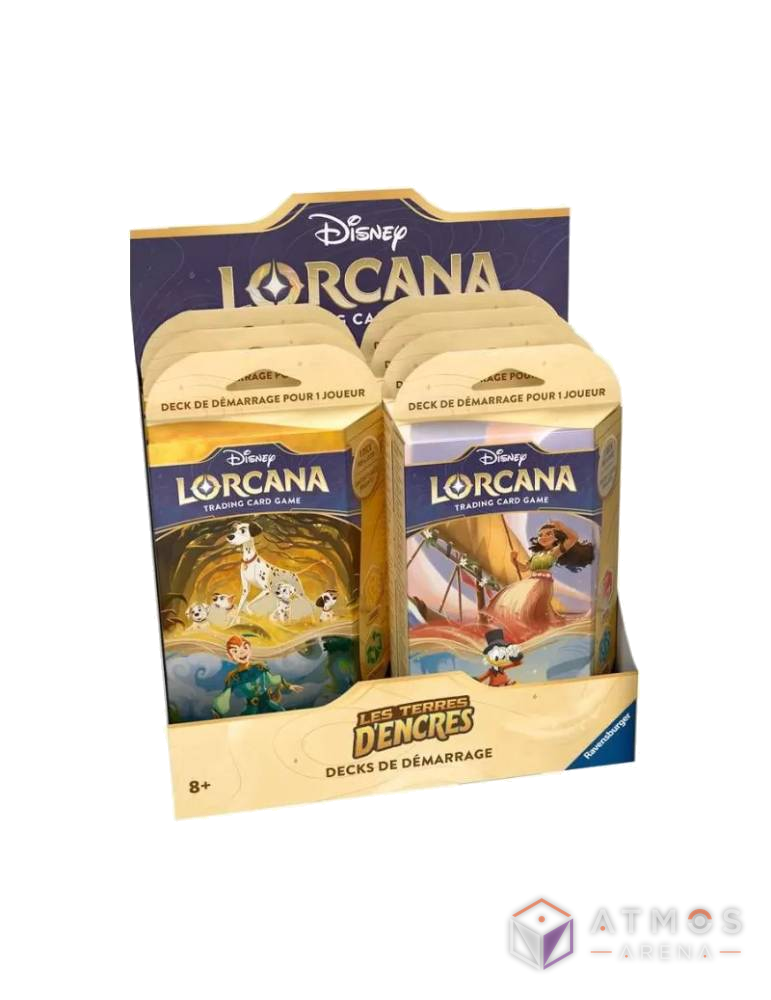 Disney Lorcana : Chapitre 3 - Les Terres d'Encres - Deck de démarrage