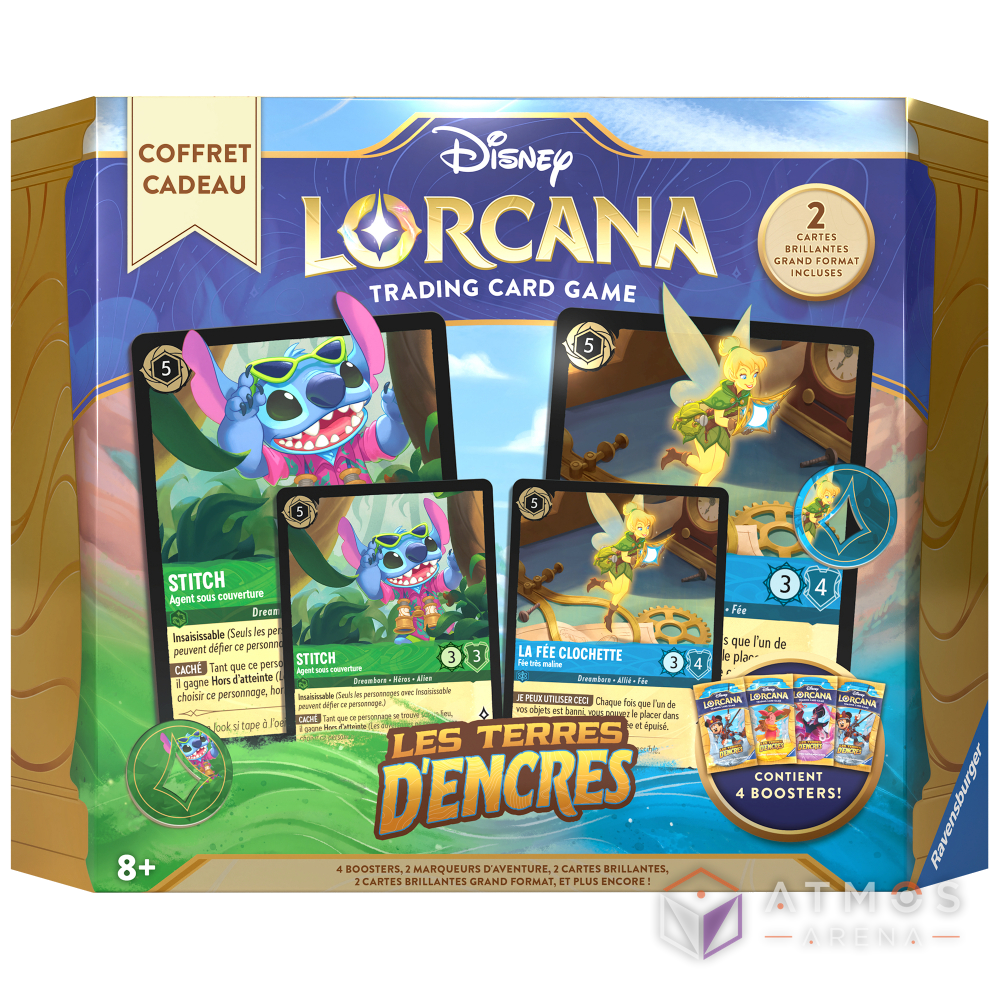 Disney Lorcana : Chapitre 3 - Les Terres d'Encres - Coffret cadeau