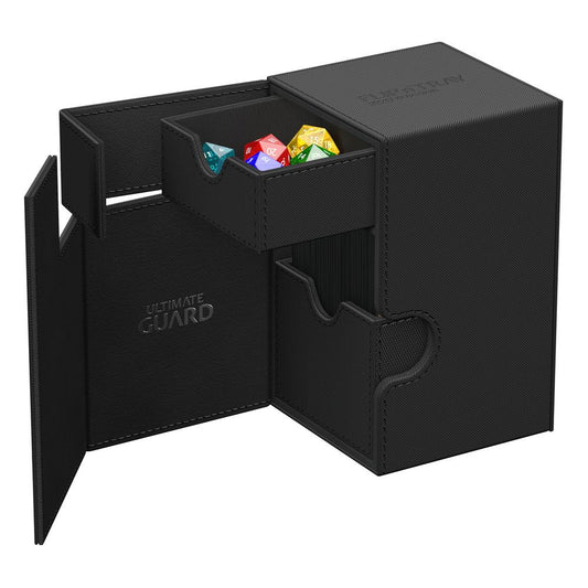 Ultimate Guard Flip`n`Tray 100+ XenoSkin Monocolor Noir