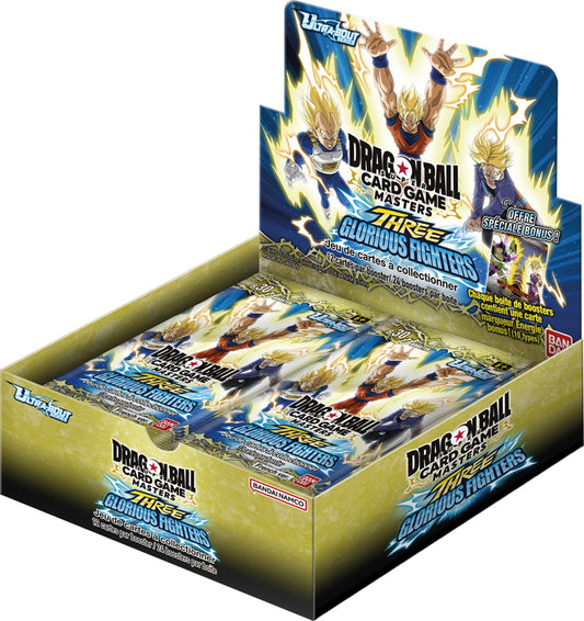 FR - B30 Three Glorious Fighters Booster Display DBSCG Masters