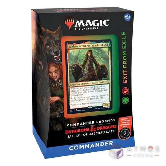 commander legendes magic dungeons & dragons ble pte baldur