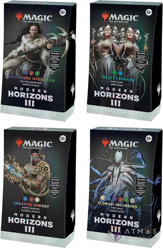 Magic - Horizons Du Modern III - Deck Commander : 4 modèles