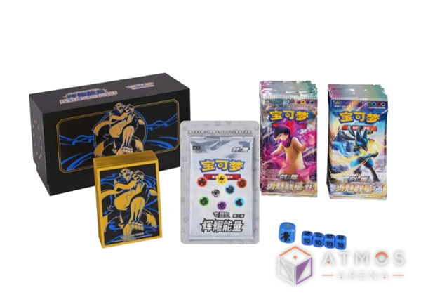 Pokémon : ETB Shifours Bleu - 30 Boosters + 1 Booster Promo - CN