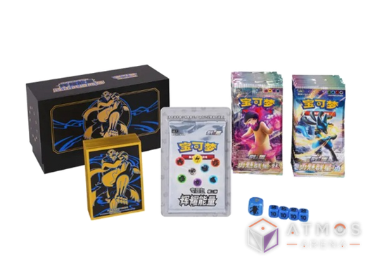 Pokémon : ETB Shifours Bleu - 30 Boosters + 1 Booster Promo - CN