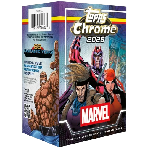 Display - Marvel TOPPS Chrome 2026 - US