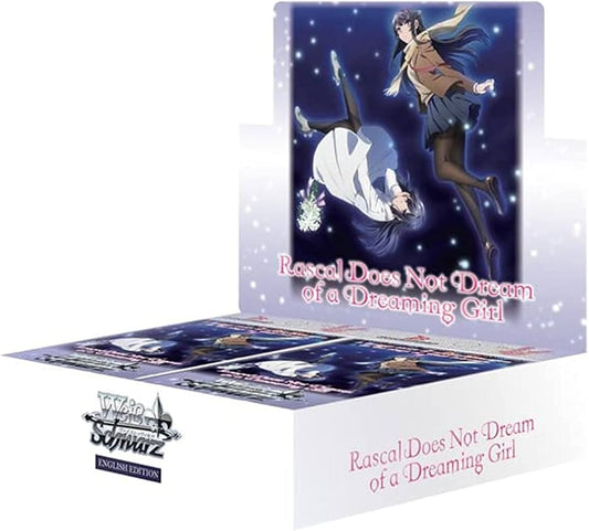 Weiss & Schwarz : Rascal Does Not Dream of a Dreaming Girl - Booster Box