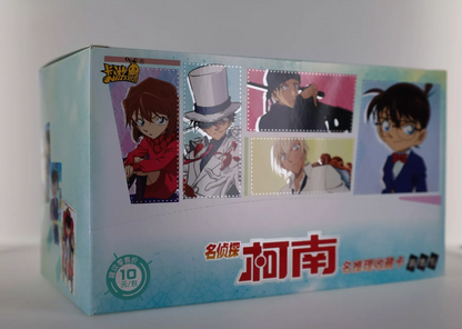 Official Chinese Detective Conan Booster Box Sealed Trading Cards 18 Boosters