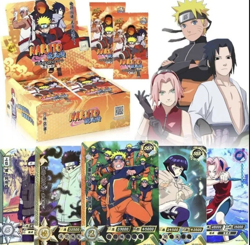 Naruto Kayou Display Wave 1 Tier 2 (2 yuan) Sealed 30 boosters NEW