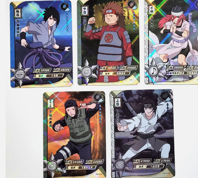 Naruto Kayou Display Wave 1 Tier 2 (2 yuan) Sealed 30 boosters NEW