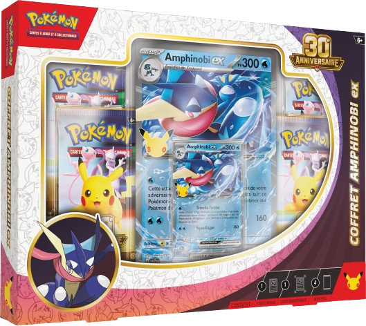 Coffret Amphinobi-ex - 30C : Célébrations - FR - Pokémon