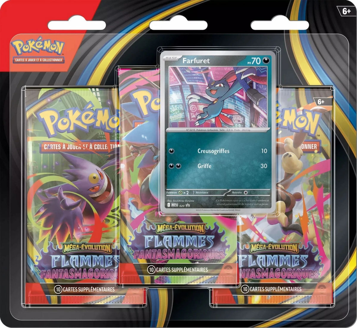 Tripack - ME02 Flammes Fantasmagoriques - FR